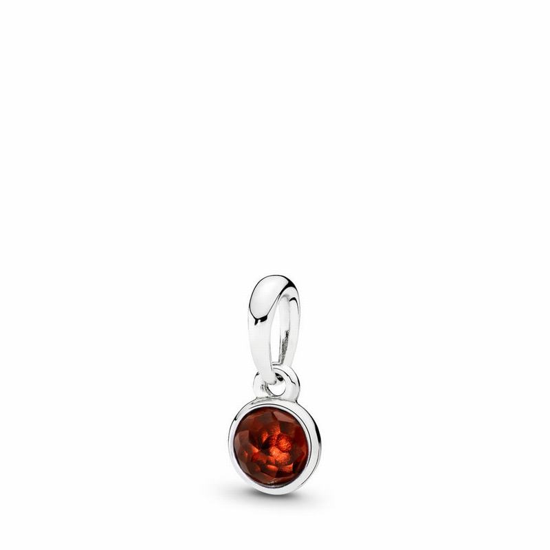 Pandora January Droplet Pendant Online NZ, Sterling Silver (945631-PUV)